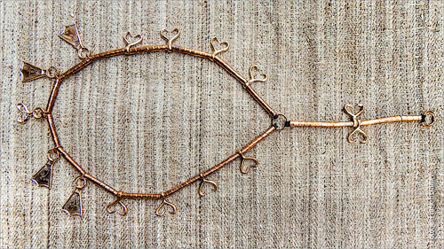 Halskette Bronze - Replik von Trommer Archaeotechnik